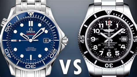 breitling superocean heritage vs omega seamaster 300m|breitling vs omega rolex.